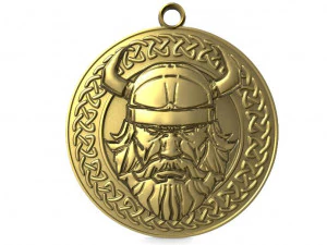 colgante vikingo Modelo de impresión 3D