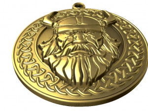 viking pendant 3D Print Model