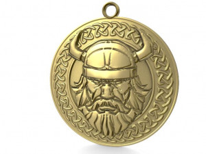 viking pendant 3D Print Model
