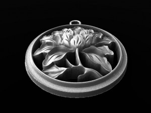 flower pendant 3 3D 打印模型