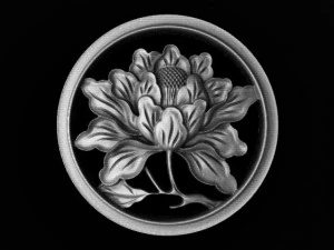 flower pendant 3 3D Print Model
