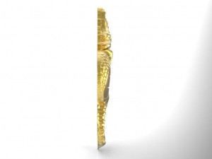 chinese dragon pendant 1 3Dプリントモデル
