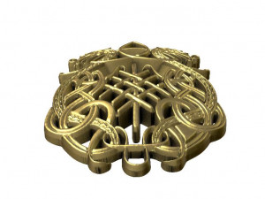 celtic dragons Model Cetak 3D