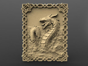 sea dragon cnc 3D 打印模型