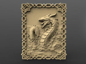 sea dragon cnc 3D Print Model
