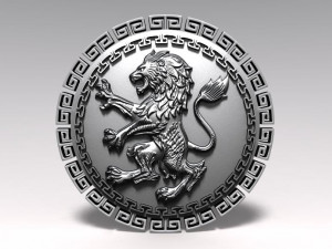 lion pendant 4 3D 打印模型