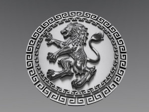 lion pendant 4 3D 打印模型