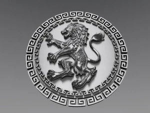 lion pendant 4 3D Print Model