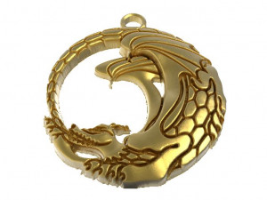 dragon pendanr 6 Modelo de Impressão 3D
