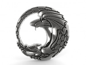 dragon pendanr 6 Modelo de Impressão 3D