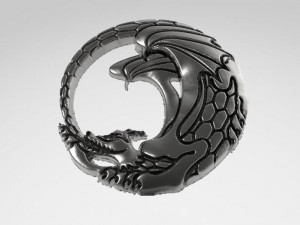 dragon pendanr 6 Modelo de Impressão 3D
