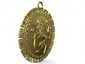 unicorn pendant 3D Print Model