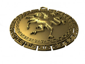 unicorn pendant 3D Print Model