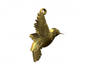bird pendant 3 Model Cetak 3D
