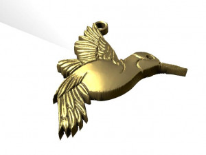 bird pendant 3 Model Cetak 3D
