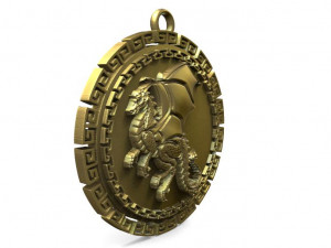 dragon pendant 7 Modelo de Impressão 3D