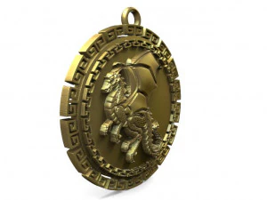 dragon pendant 7 3D Print Model