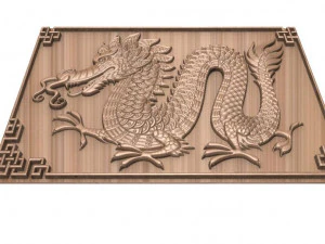 chinese dragon cnc 3D Print Model