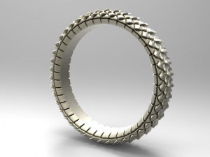 dragon scale ring Modelo de Impressão 3D