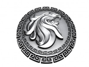 lion pendant 5 Model do druku 3D