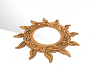 celtic sun cnc 3D Print Model