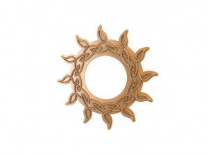 celtic sun cnc 3D Print Model