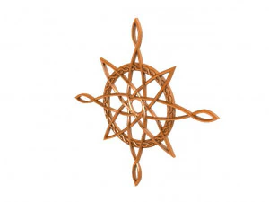 celtic north star cnc 3D Print Model