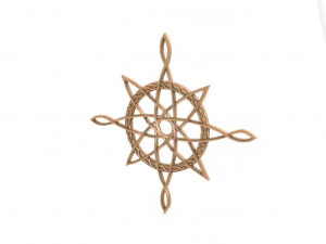 celtic north star cnc 3D Print Model
