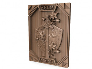 zelda cnc 4 3D Принт Модель
