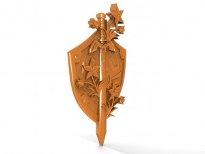 zelda cnc 4 3D Принт Модель