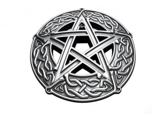 celtic pentagram 3D 프린트 모델