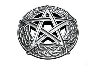 celtic pentagram 3D Print Model