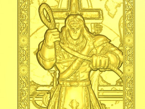 castlevania simon belmont cnc Modello di stampa 3D