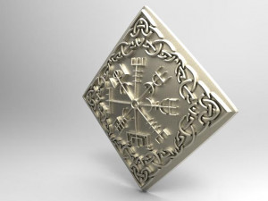 vegvisir pendant 3D Print Model