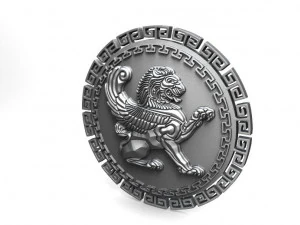 winged lion pendant 3D Print Model