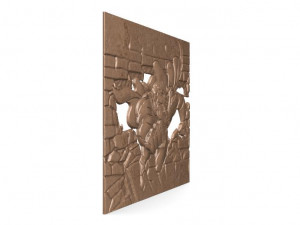 superman cnc Model Cetak 3D