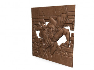 superman cnc Model Cetak 3D