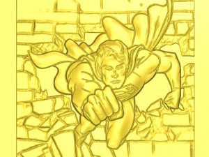 superman cnc Model Cetak 3D