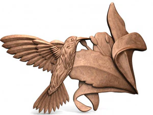 蜂鸟数控 3 3D 打印模型