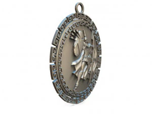 spartan pendant 11 3D Print Model