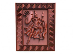 spartan soldier cnc 3D Print Model