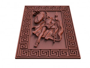 spartan soldier cnc 3D Print Model