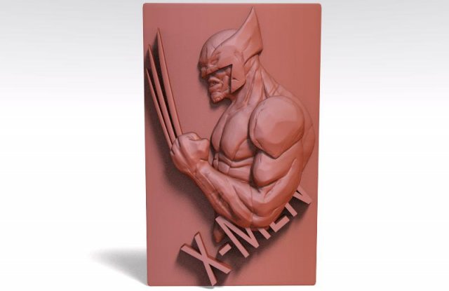wolverine cnc 3D Druckmodell .c4d .max .obj .3ds .fbx .stl .blend