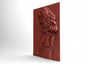 lion cnc 4 3D Принт Модель