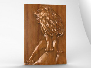 lion cnc 4 3D Принт Модель