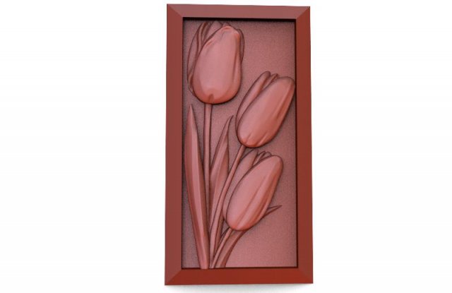 flowers 4 cnc 3D 打印模型 .c4d .max .obj .3ds .fbx .stl .blend 