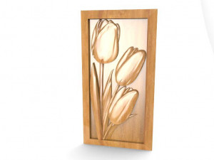 flowers 4 cnc 3D 打印模型