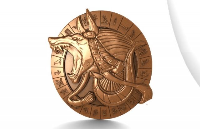anubis cnc 3Dプリントモデル .c4d .max .obj .3ds .fbx .stl .blend 