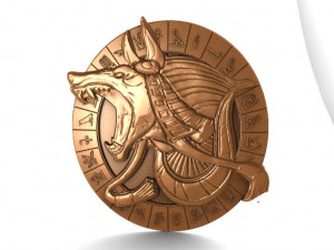 anubis cnc Model Cetak 3D