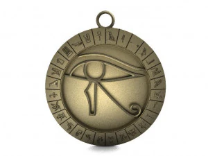 eye of horus pendant 3D Print Model